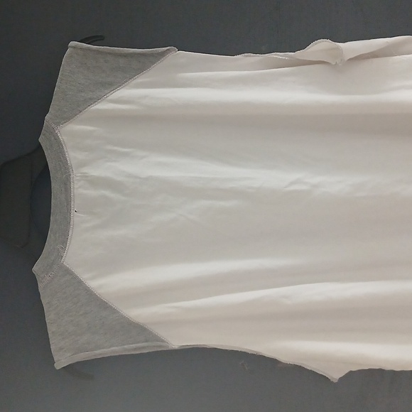 2 Ocean City Sleeveless Shirts Gray Orange White graphic size XXL - Picture 8 of 10